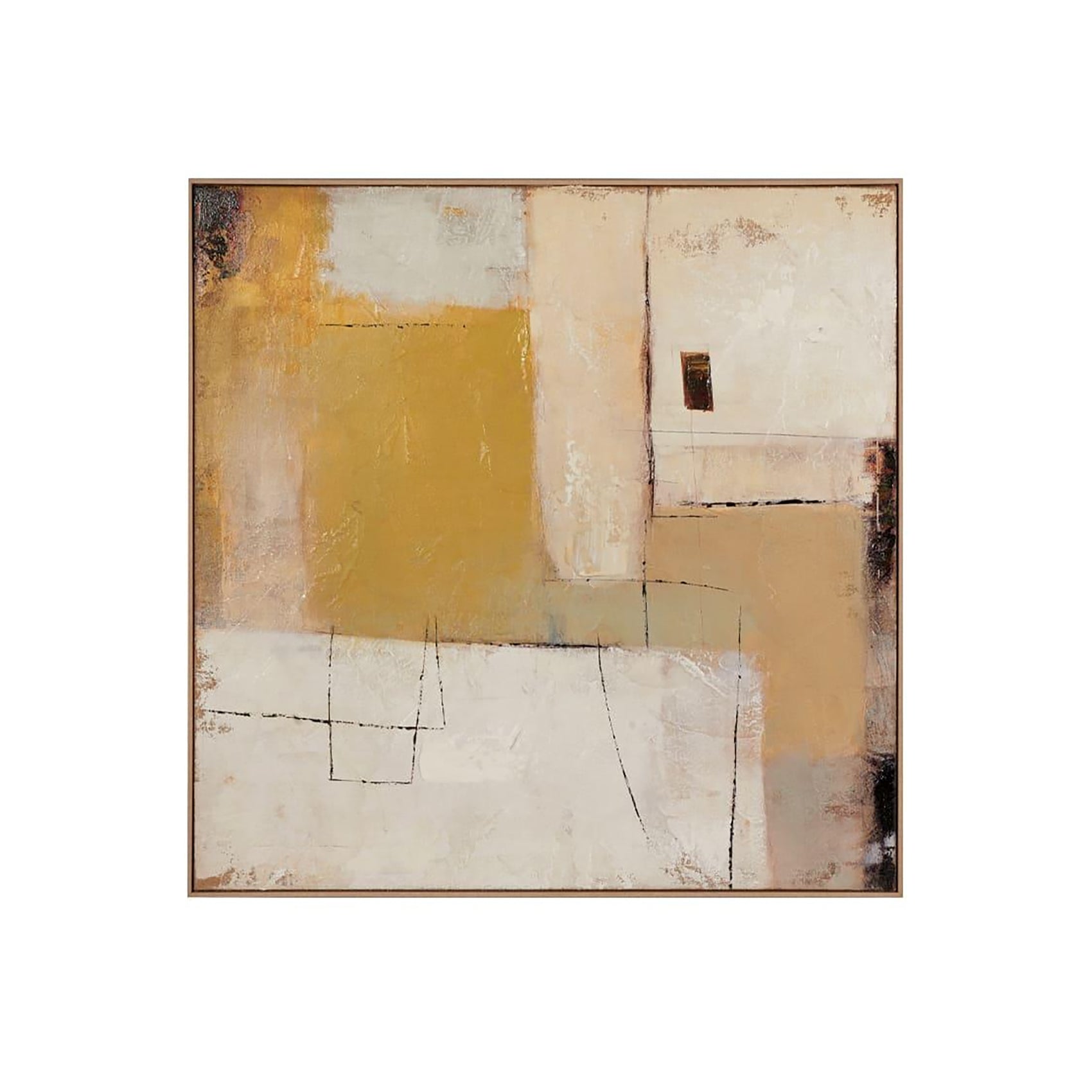 Quadro 100x100 con cornice L'oca Nera