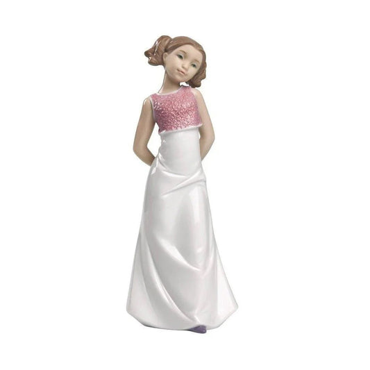 Statuina sorriso vezzoso nao Nao By Lladro`