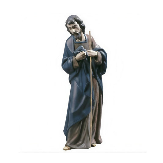 Statuina satinata san giuseppe nao Nao By Lladro`