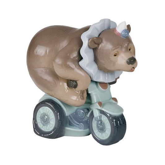 Orsetto su moto nao Nao By Lladro`