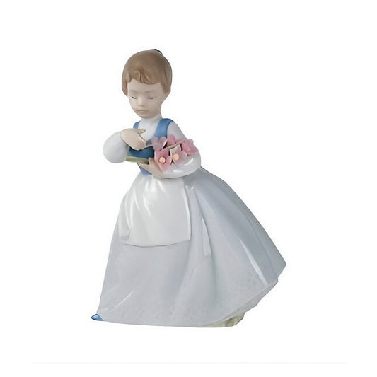 Signorina con ramo Nao By Lladro`