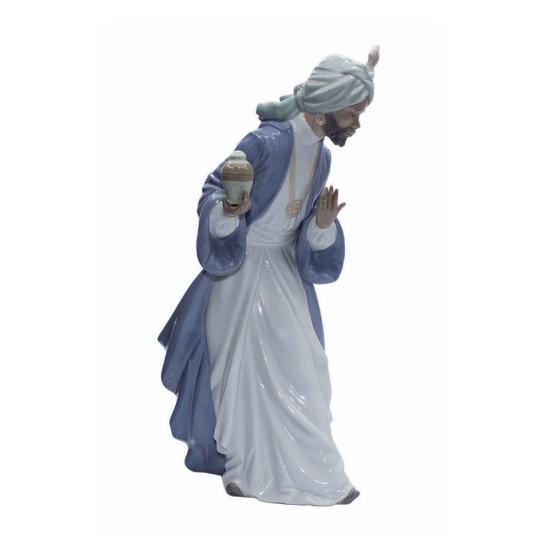 Statuina re baldassarre Nao Nao By Lladro`