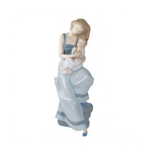 Statuina mamma con bambina nao Nao By Lladro`