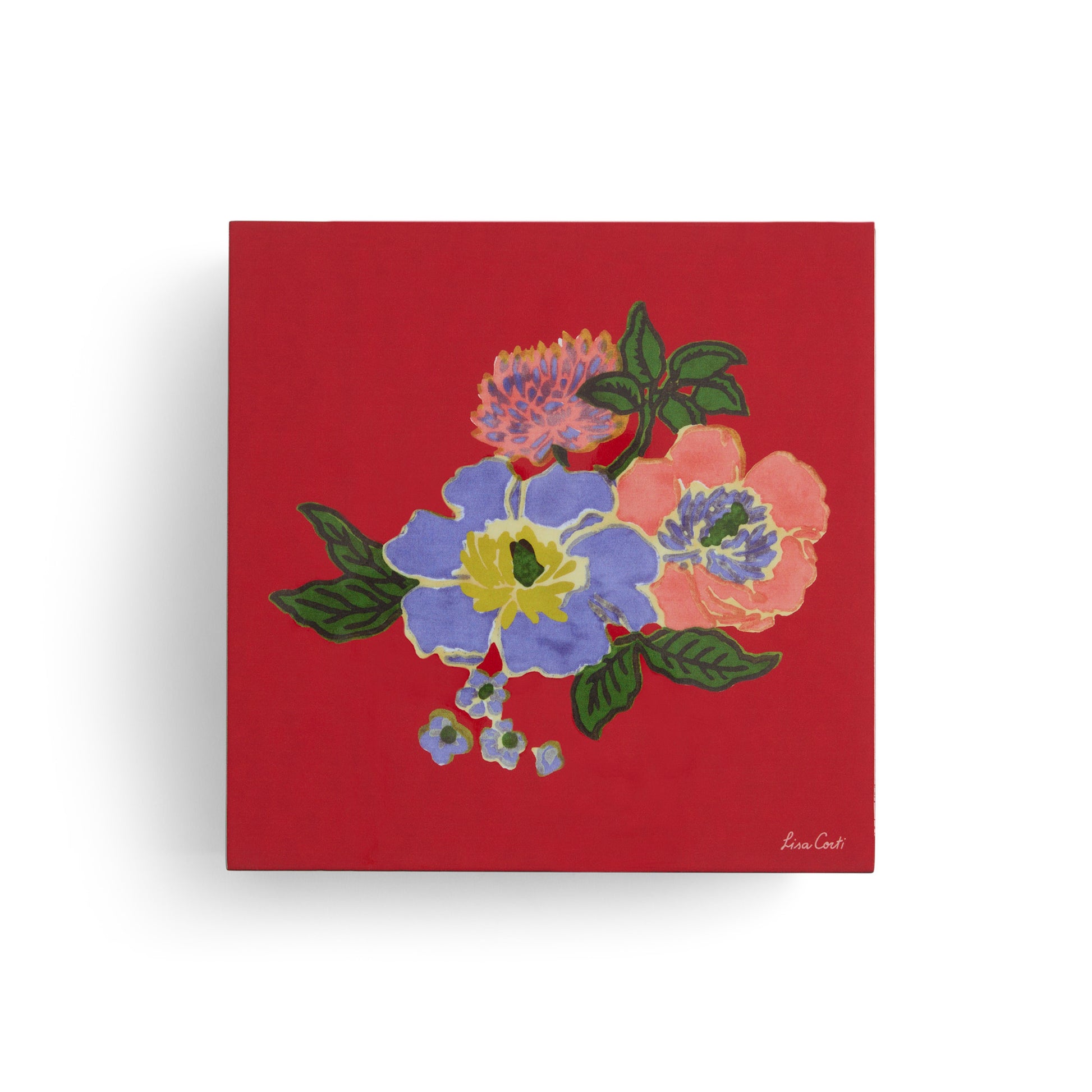 Box Medium Dandelion Rust Lisa Corti