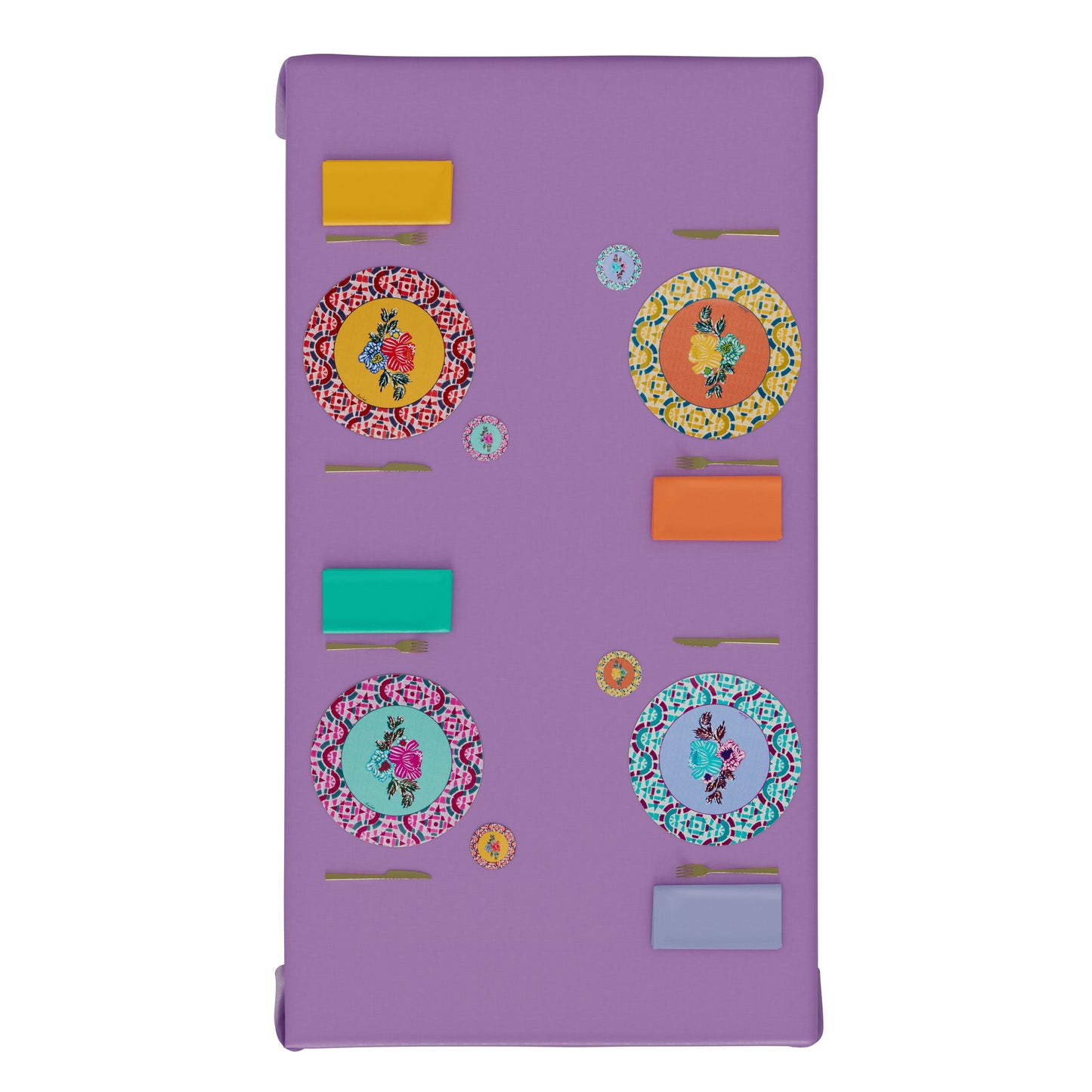 Set 2 Tovagliette Amer O Amer Rose Lisa Corti