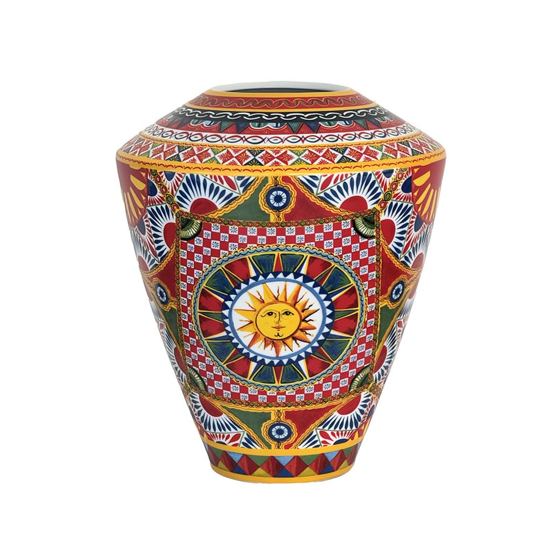 Grande Vaso Anfora Carretto Dolce E Gabbana