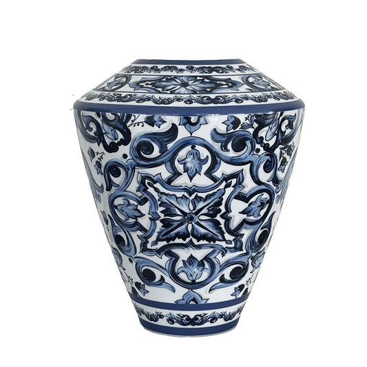 Grande Vaso Anfora Blu Mediterraneo Dolce E Gabbana