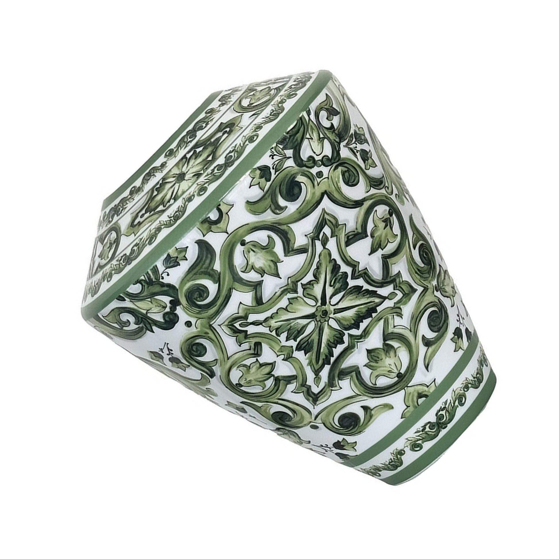Grande Vaso Anfora Maiolica Verde Dolce E Gabbana