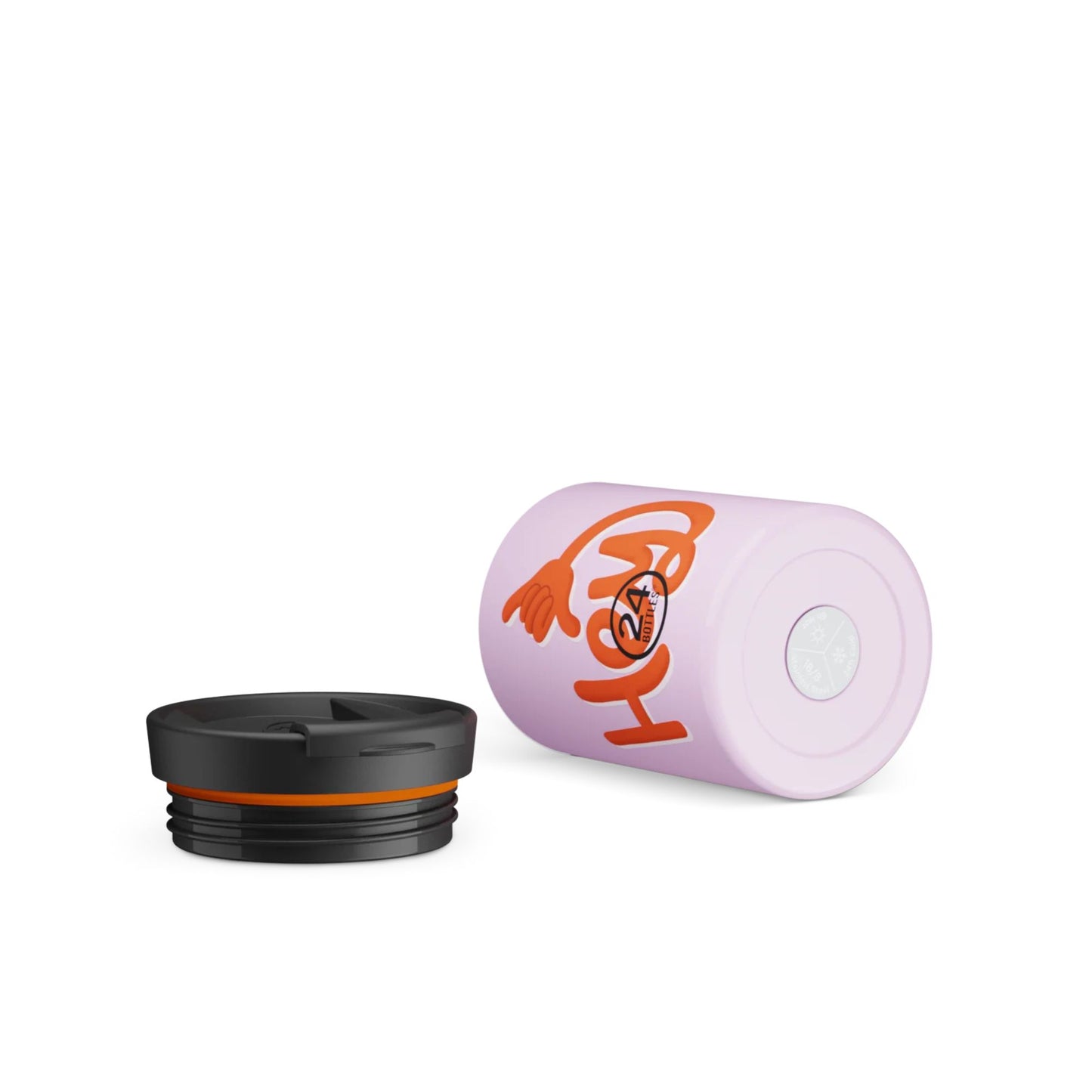 Travel Tumbler 350 ml Hey! Pink 24bottles