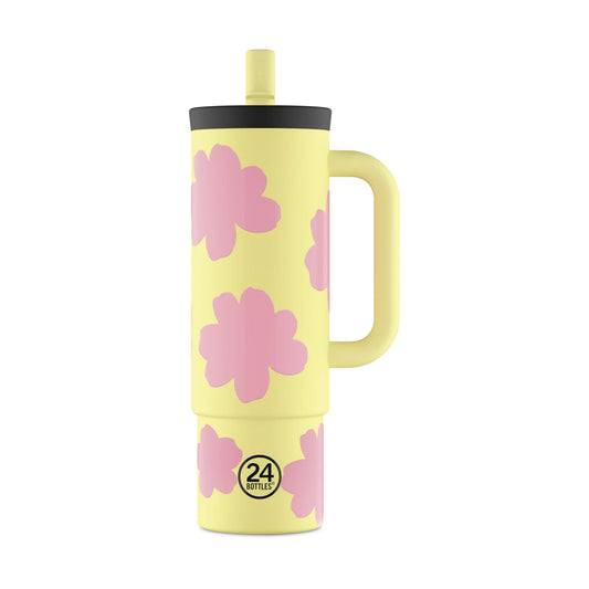 Straw Cup 800 Daydreaming Yellow 24bottles