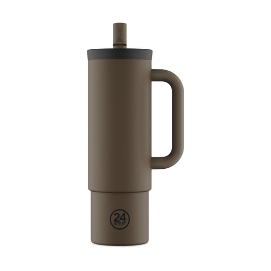 Straw Cup 800 Mocha 24bottles