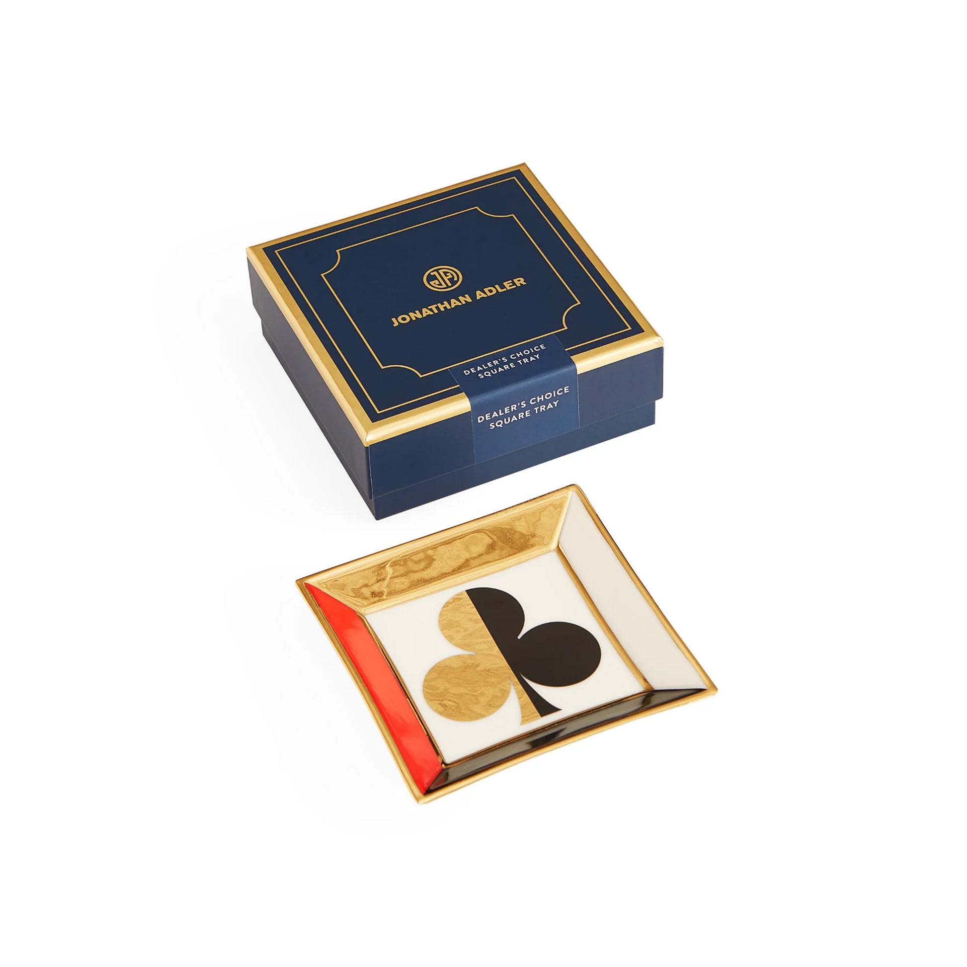 Dealer`S Choice Square Tray Jonathan Adler