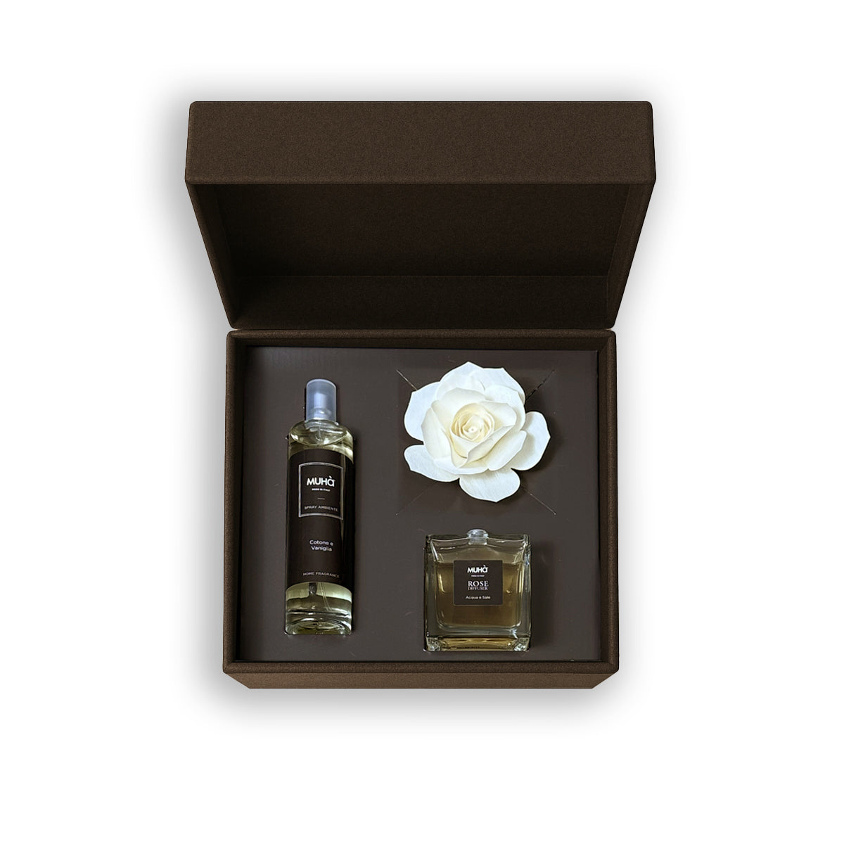 Confezione Rosa 100+Spray 100 Acqua E Sale Muha