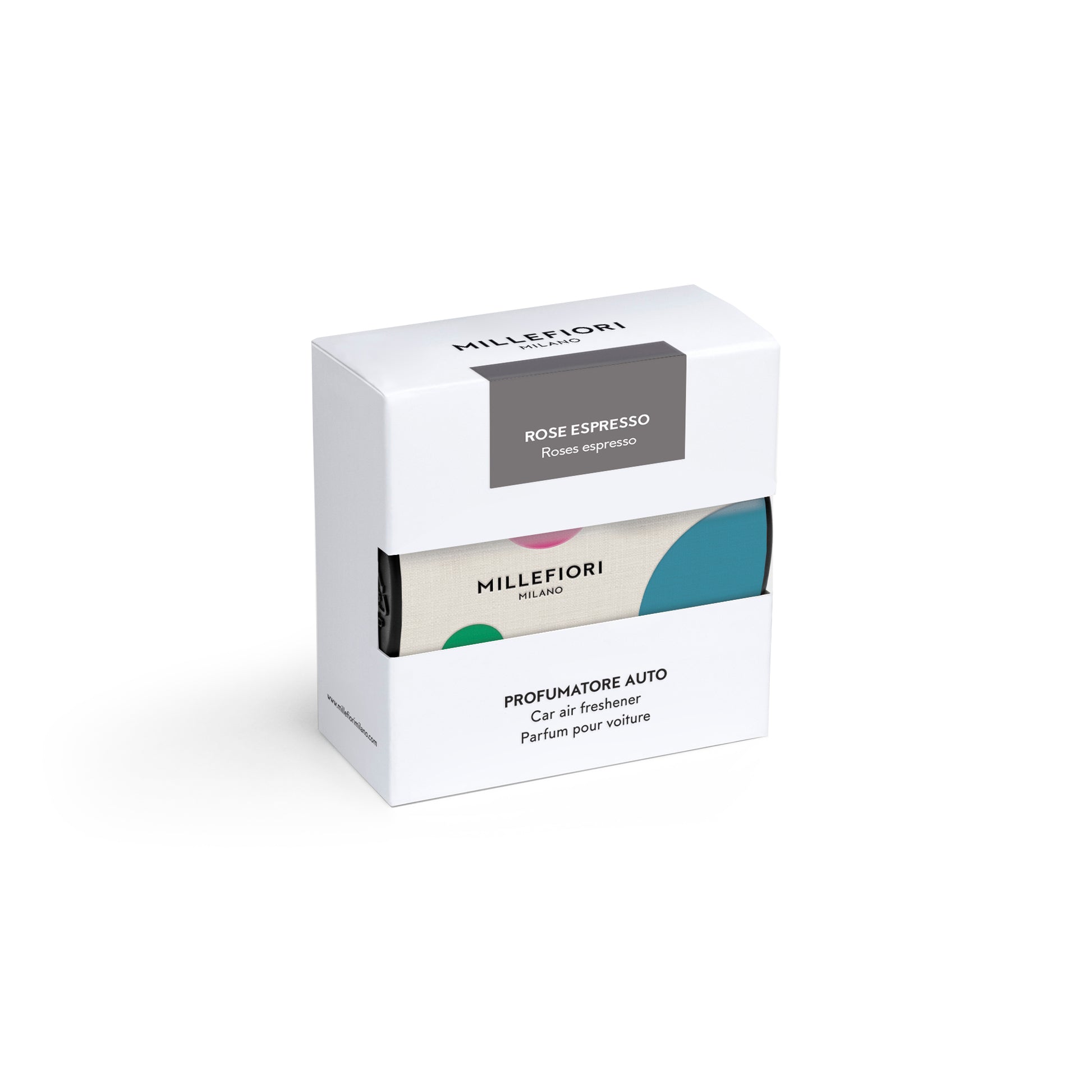 Diffusore Auto Icon Textile - Rose Espresso Millefiori