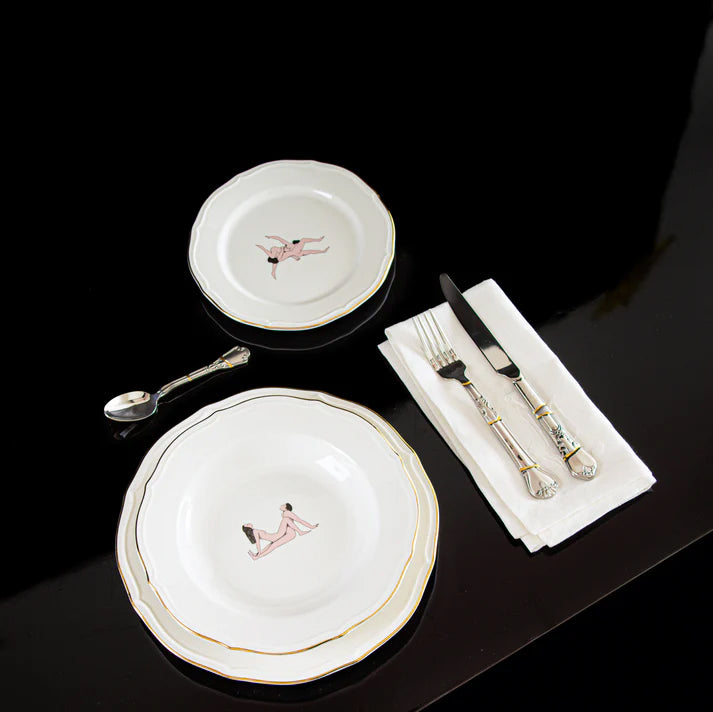 Set 3 Piatti Seikantai5271 Suspended Seletti