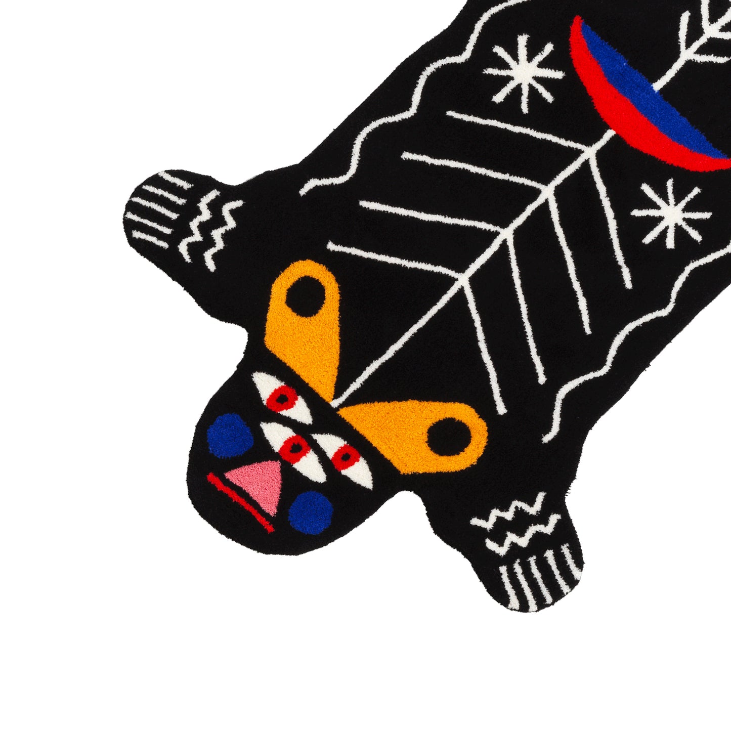 Tappeto Oggian Kinotto Large Qeeboo