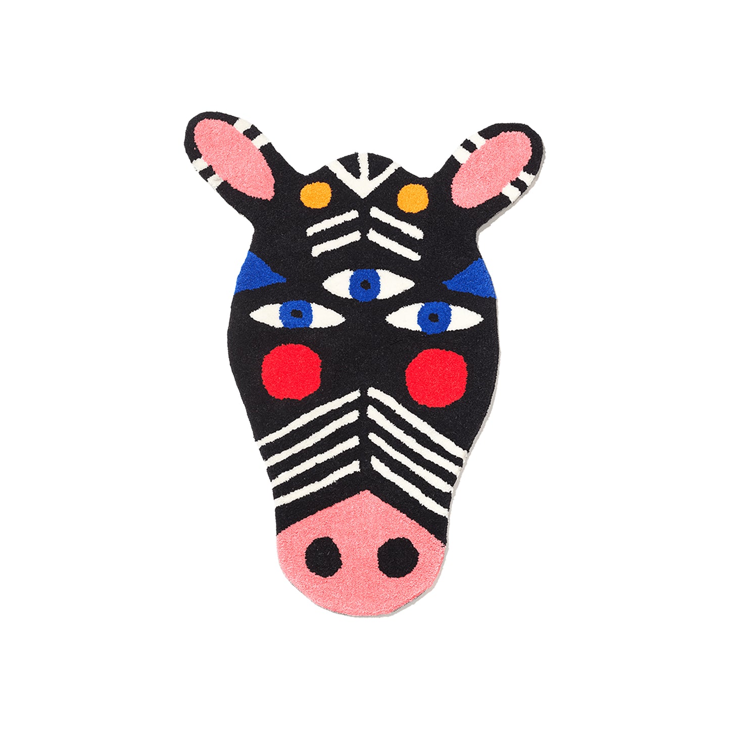 Tappeto Oggian Zibra Qeeboo