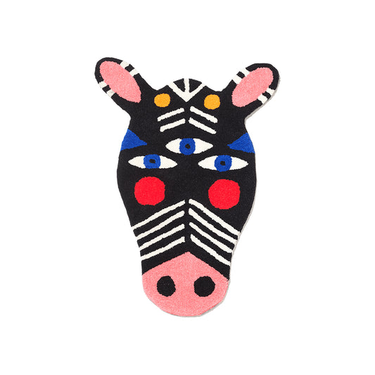 Tappeto Oggian Zibra Qeeboo