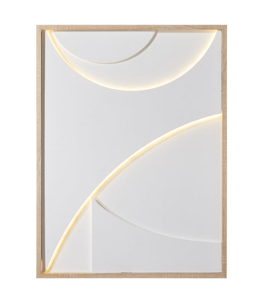 Quadro led 75x100 con cornice