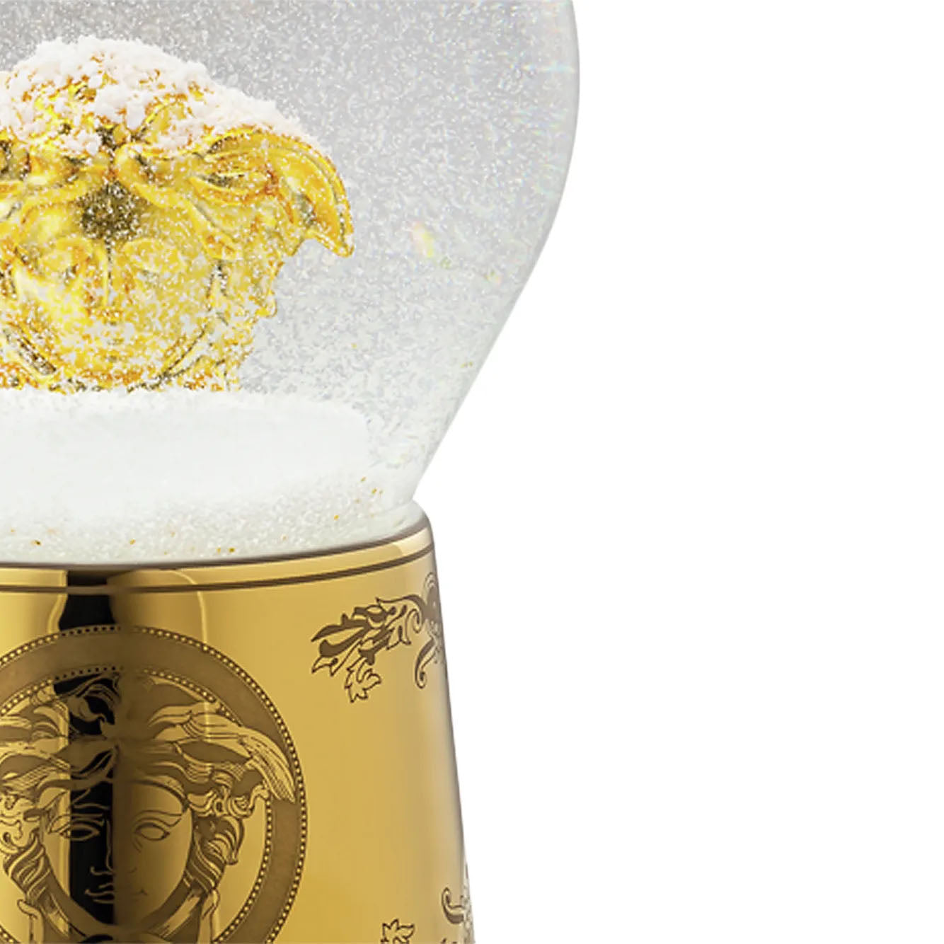 Golden Medusa Palla di neve Versace