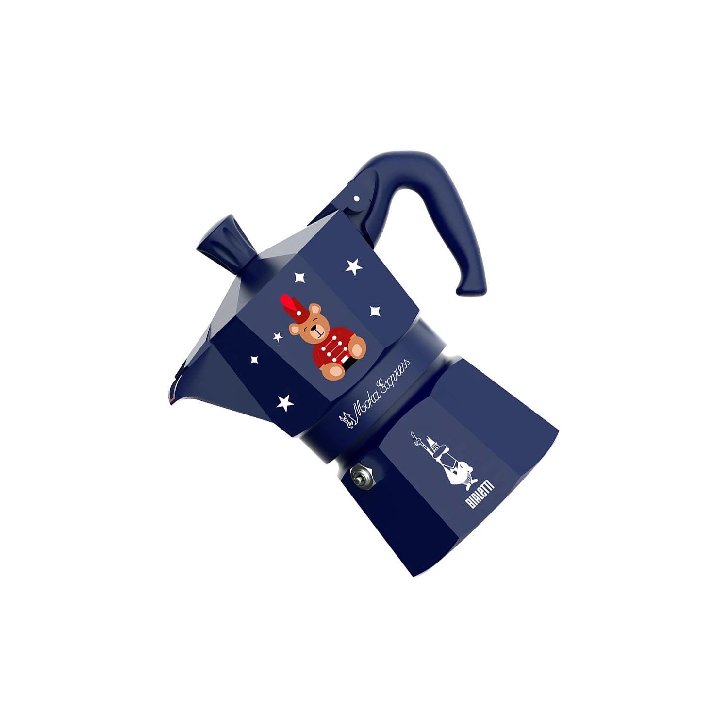 Moka Express 1Tz Blu Natale Bialetti Exclusive