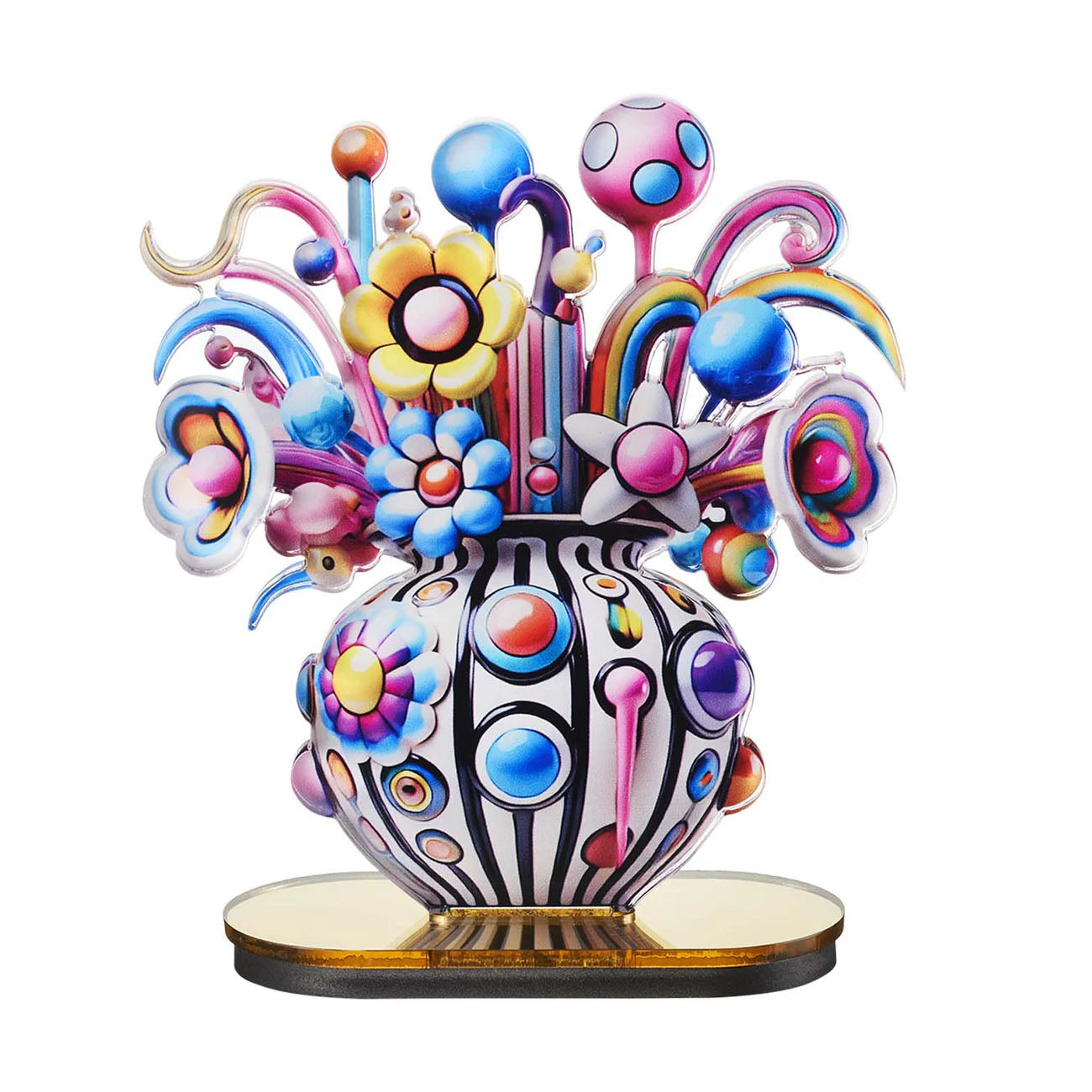 Lollypop Vaso Fiori  Tre Linee