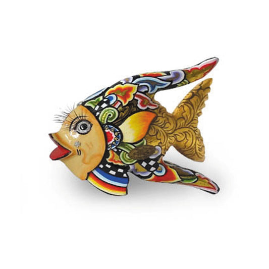 Pesce Oscar S Dorato 13X11 Cm.  Tom`s Drag