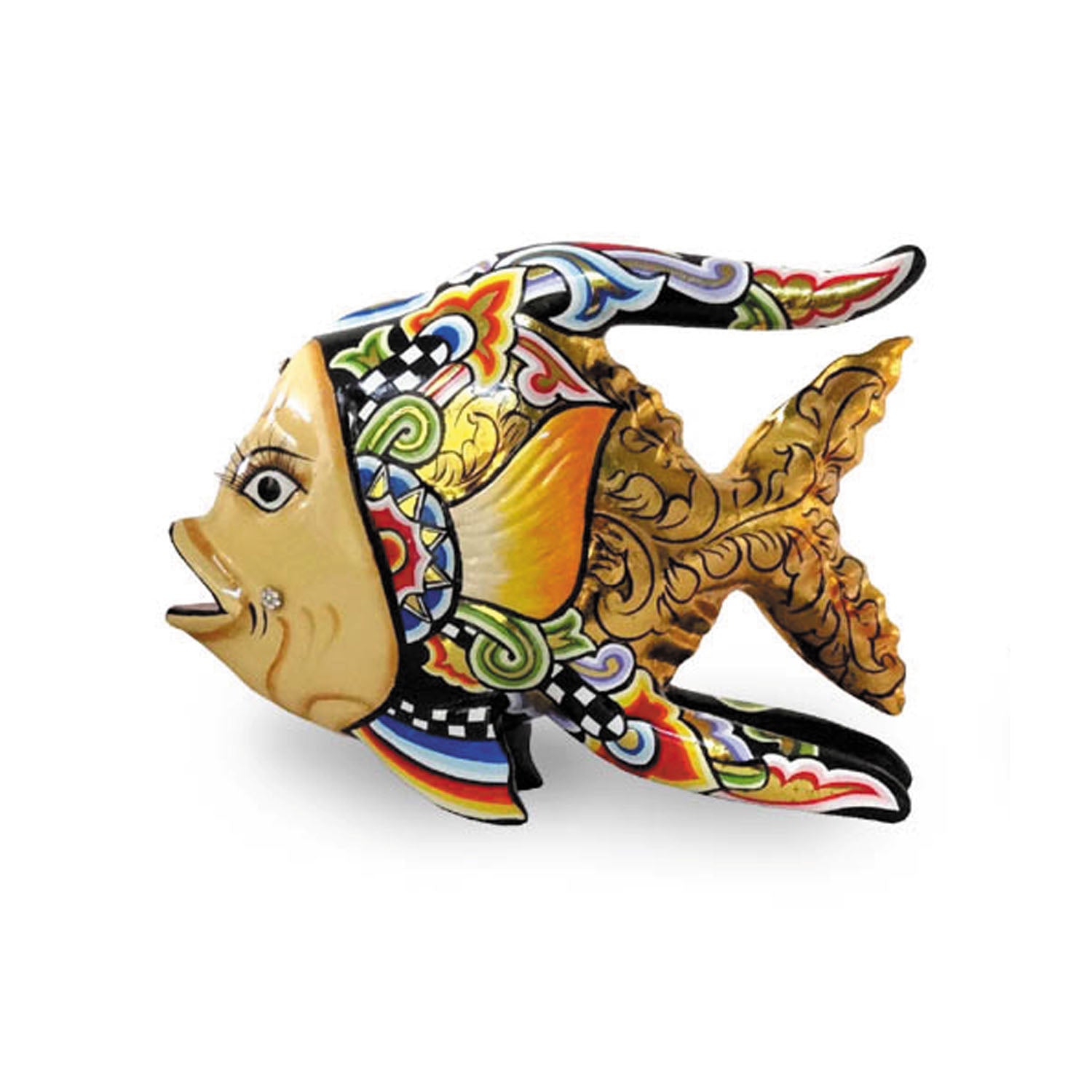 Pesce Oscar L Dorato Cm. 21X14.5 Tom`s Drag