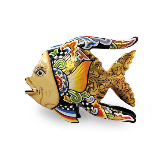 Pesce Oscar L Dorato Cm. 21X14.5 Tom`s Drag