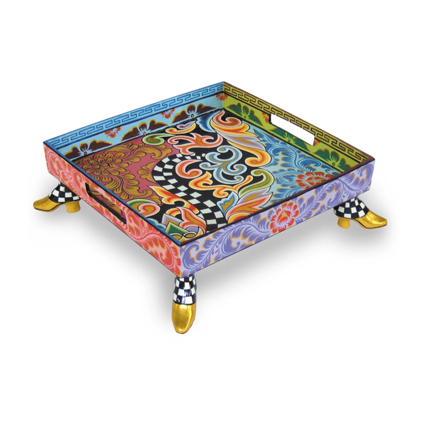 Vassoio Drag M 38X38 H.11.5  Tom`s Drag