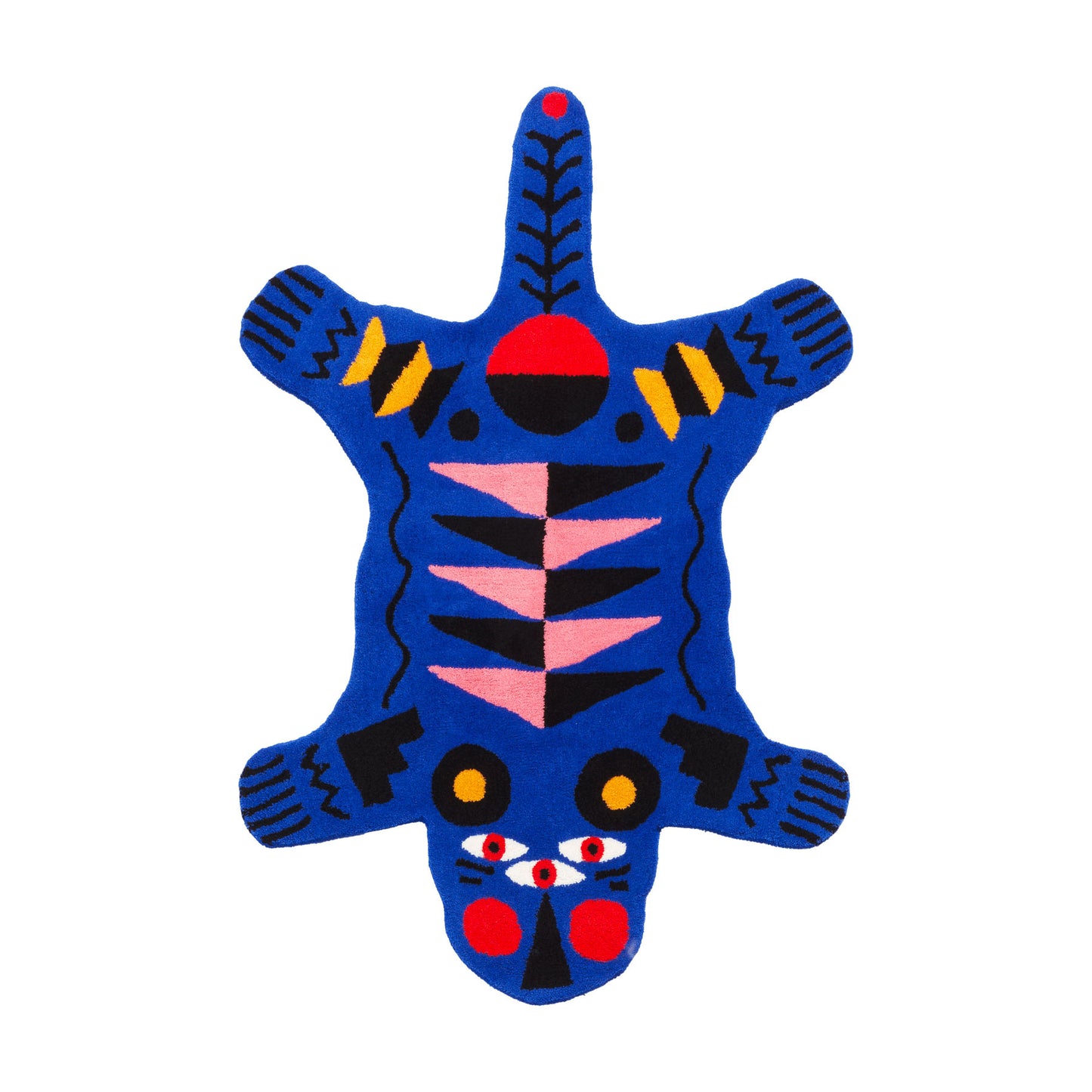 Carpet Oggian Blue Panther Large Qeeboo