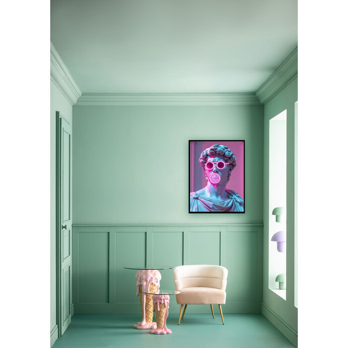 Quadro Cheeky David LED Kare Design