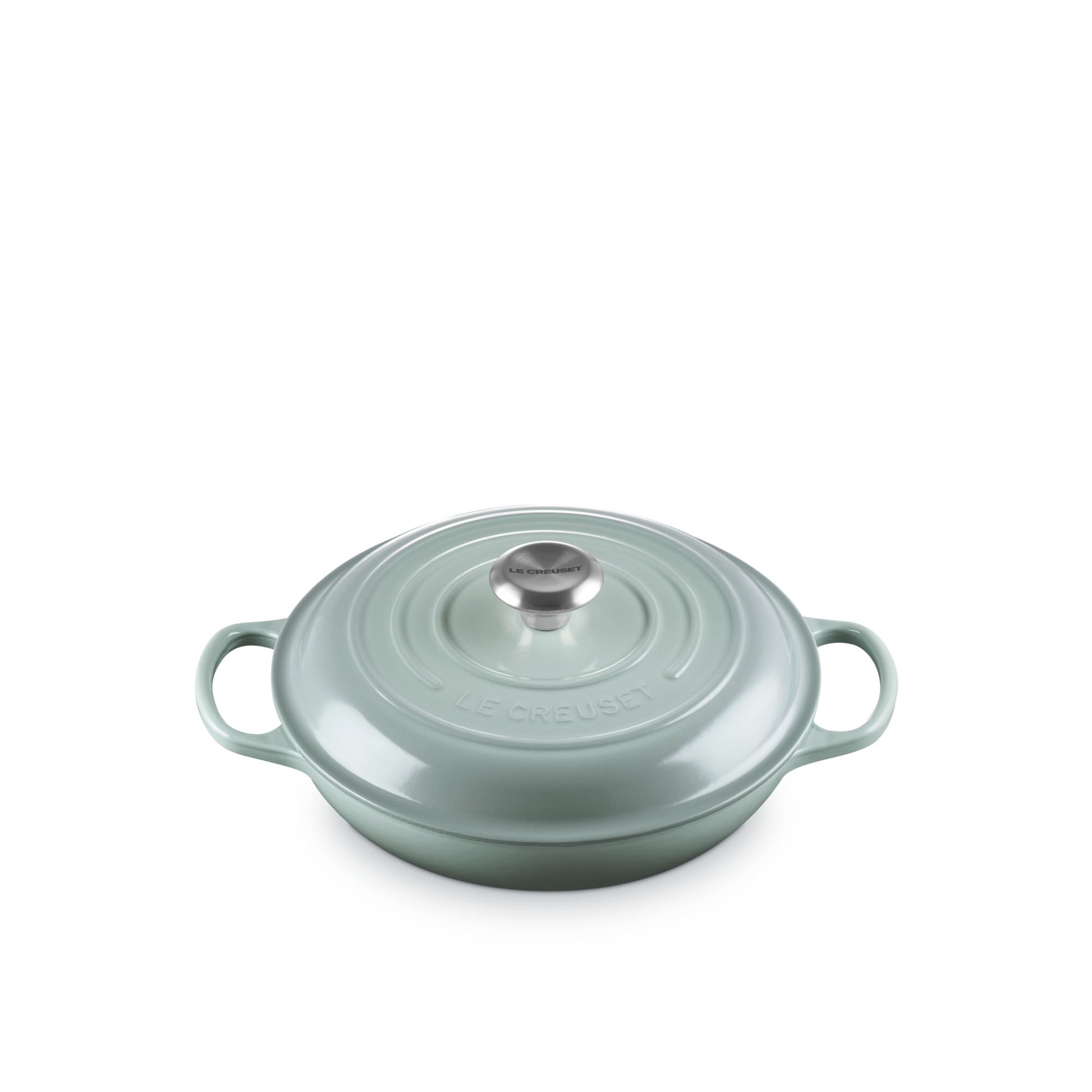 Tegame basso Evo 26cm Sea Salt Le Creuset