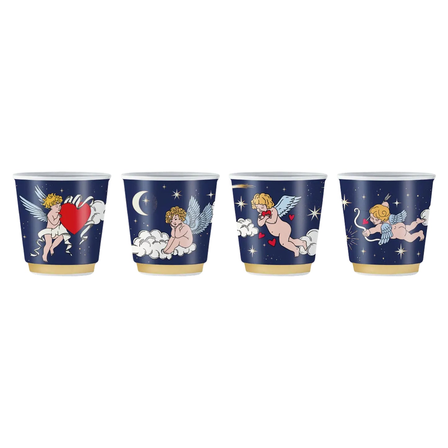 Set 4 Bicchierini Angeli  Bialetti Exclusive