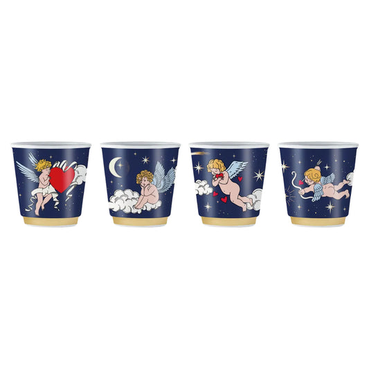 Set 4 Bicchierini Angeli  Bialetti Exclusive