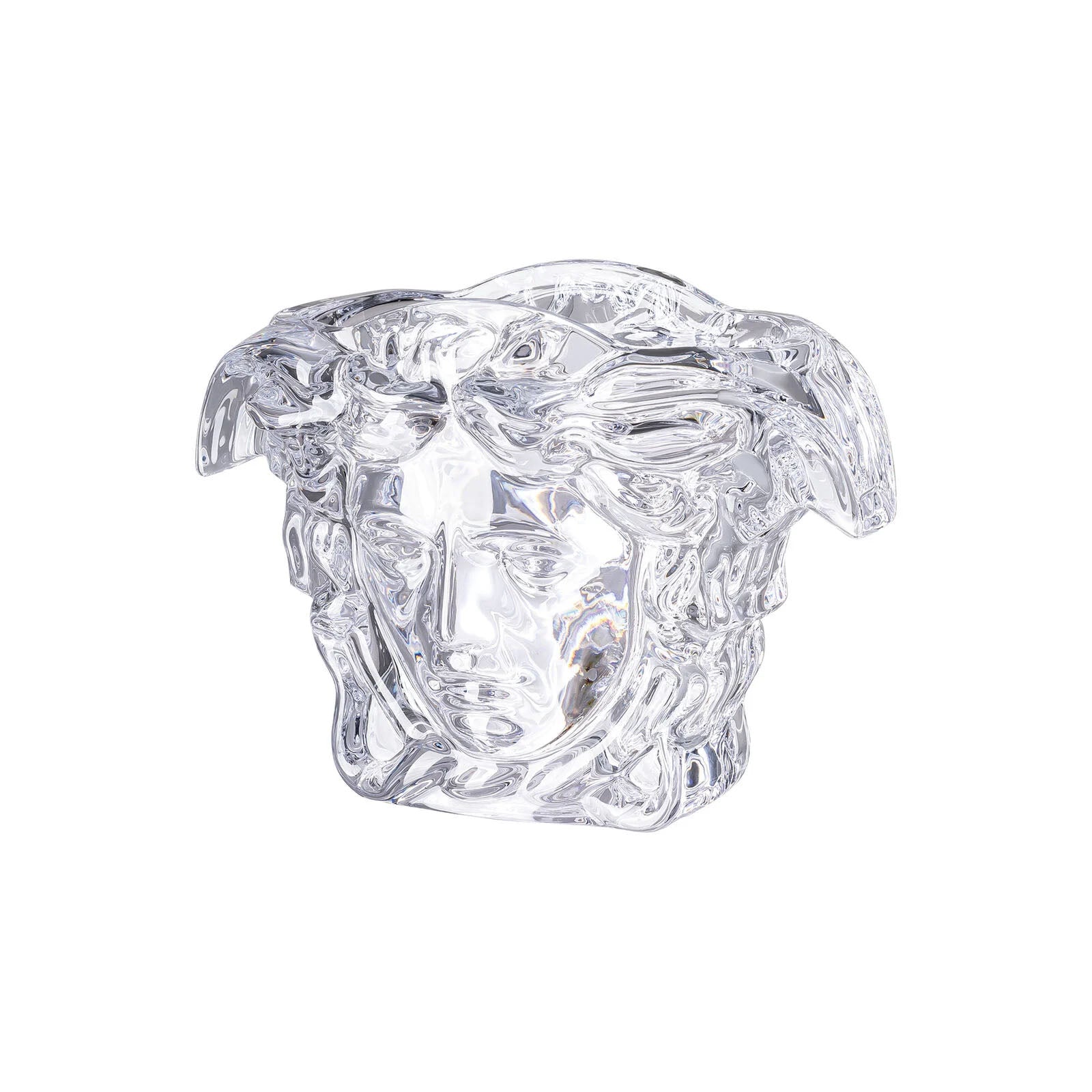 Medusa Grande Clear Vaso 19 cm Versace