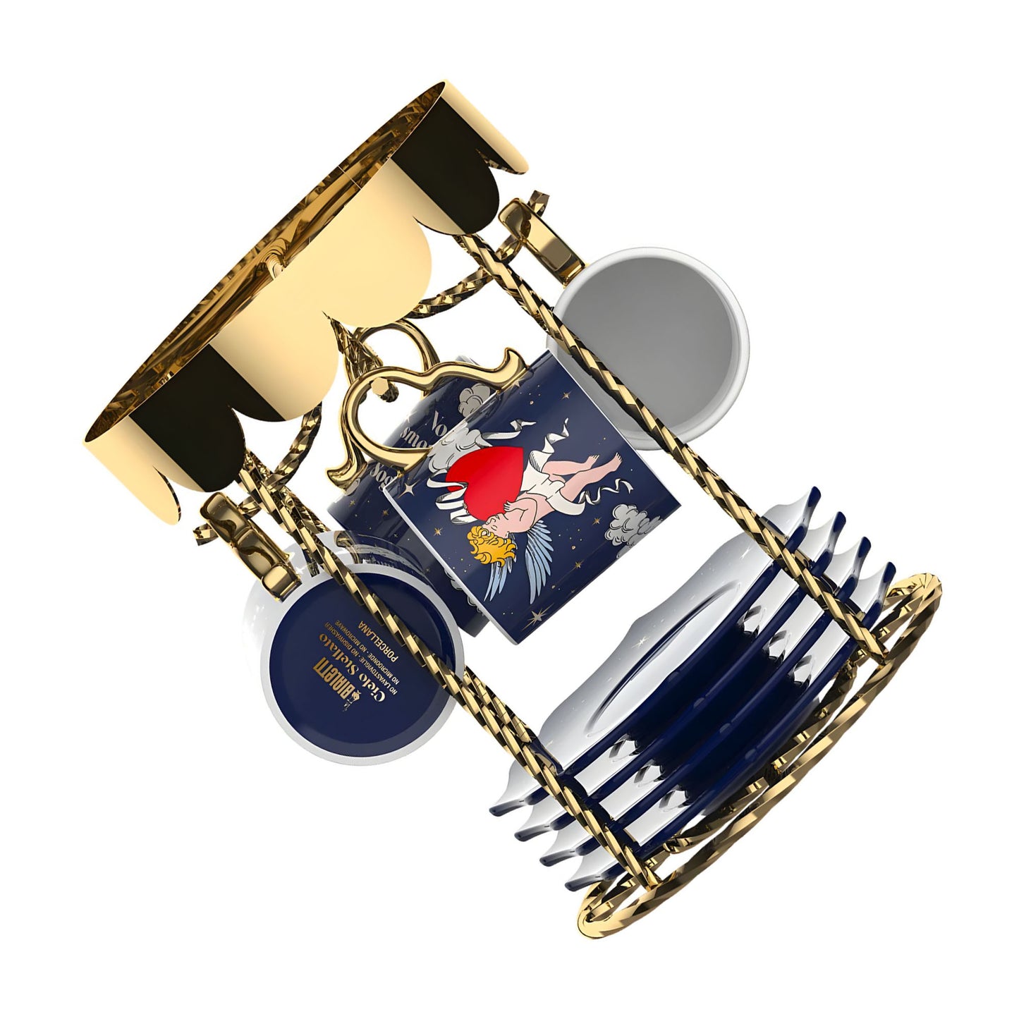 Set 4 tazzine giostra - Cielo Stellato Bialetti Exclusive