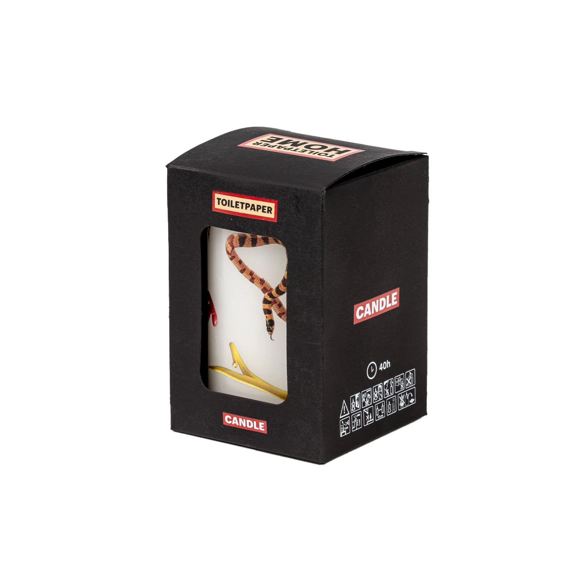 Candela Grande Toiletpaper Snakes White Seletti