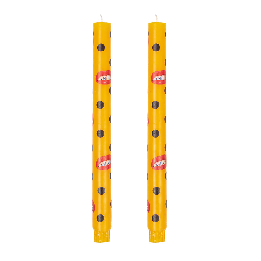 Set 2 Pz Candela A Stelo Toiletpaper Shit  Seletti