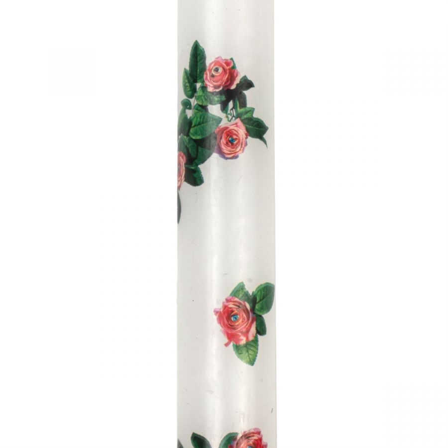 Set 2Pz Candela A Stelo Toiletpaper Roses  Seletti