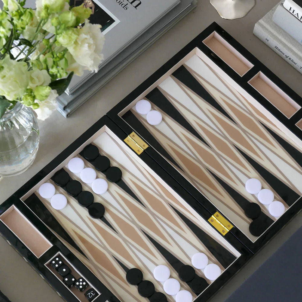 Lacquered Backgammon, Black Printworks