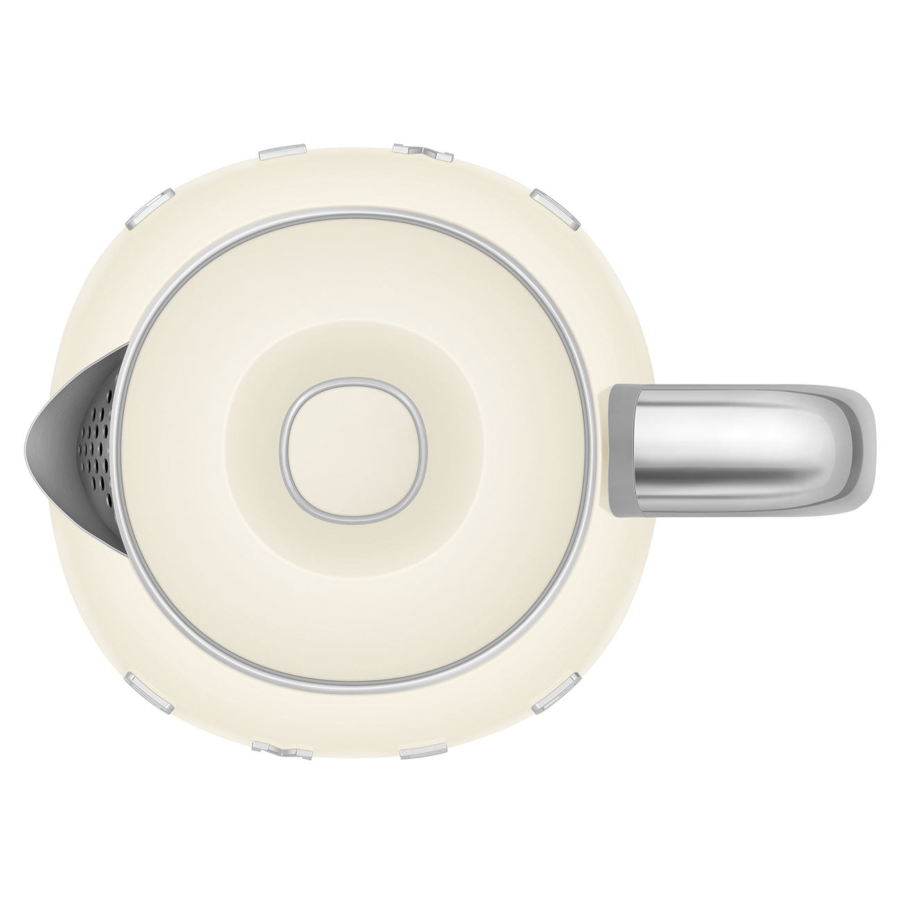 Bollitore elettrico Panna piccolo Smeg