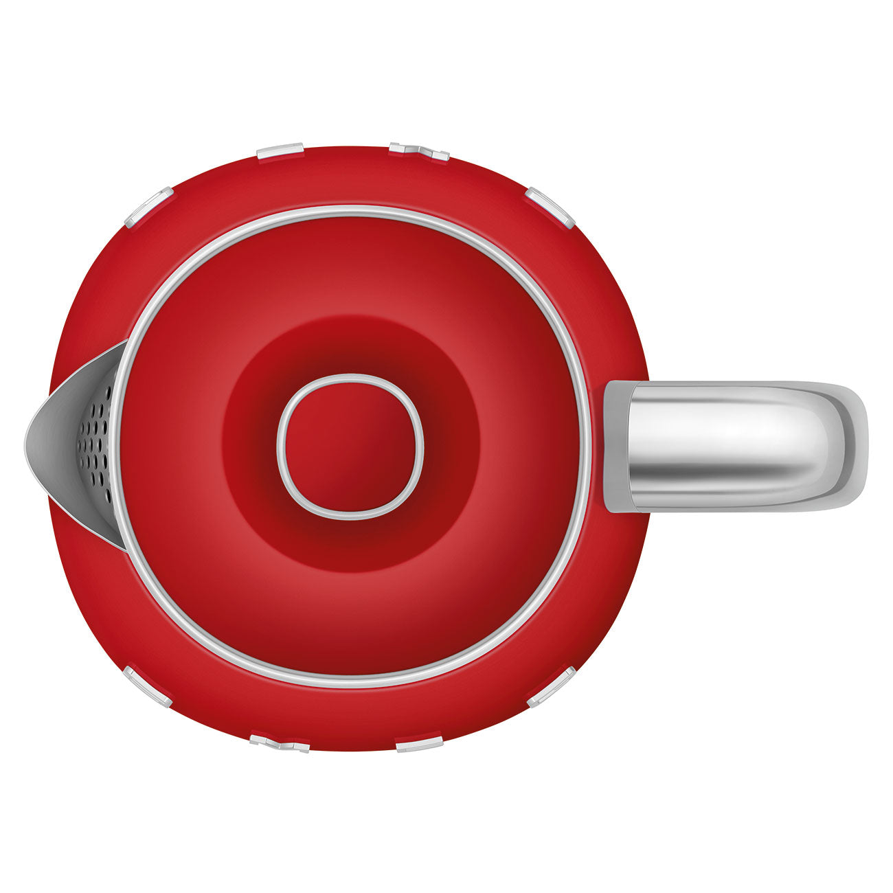 Bollitore elettrico Rosso piccolo Smeg