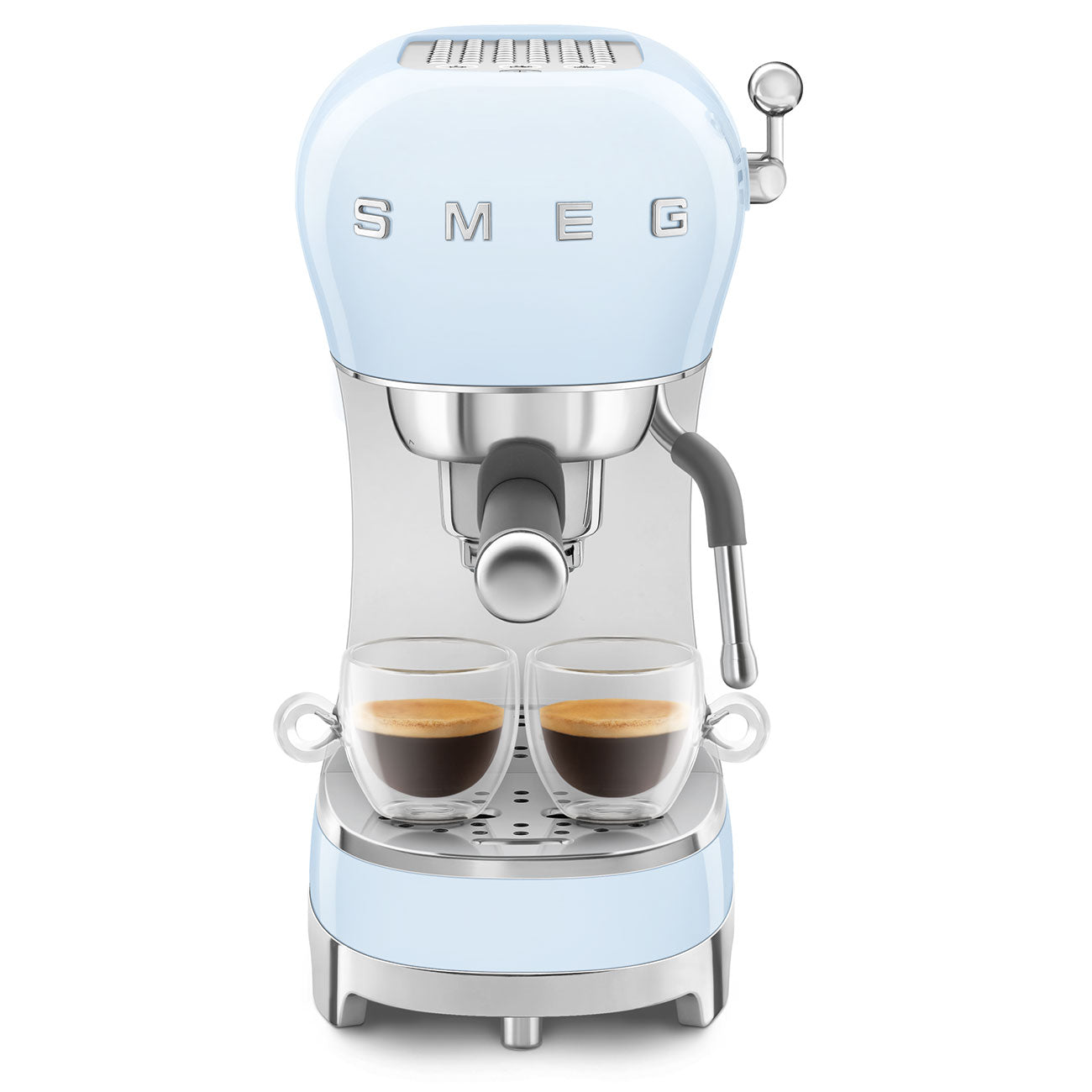 Macchina da caffè espresso manuale, Azzurro Smeg
