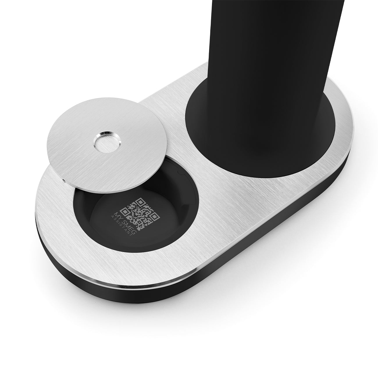 Gasatore d`acqua Nero Smeg