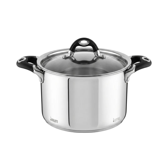 Pentola Con Ccoperchio Linea Avorio Cm 22 Bialetti Exclusive