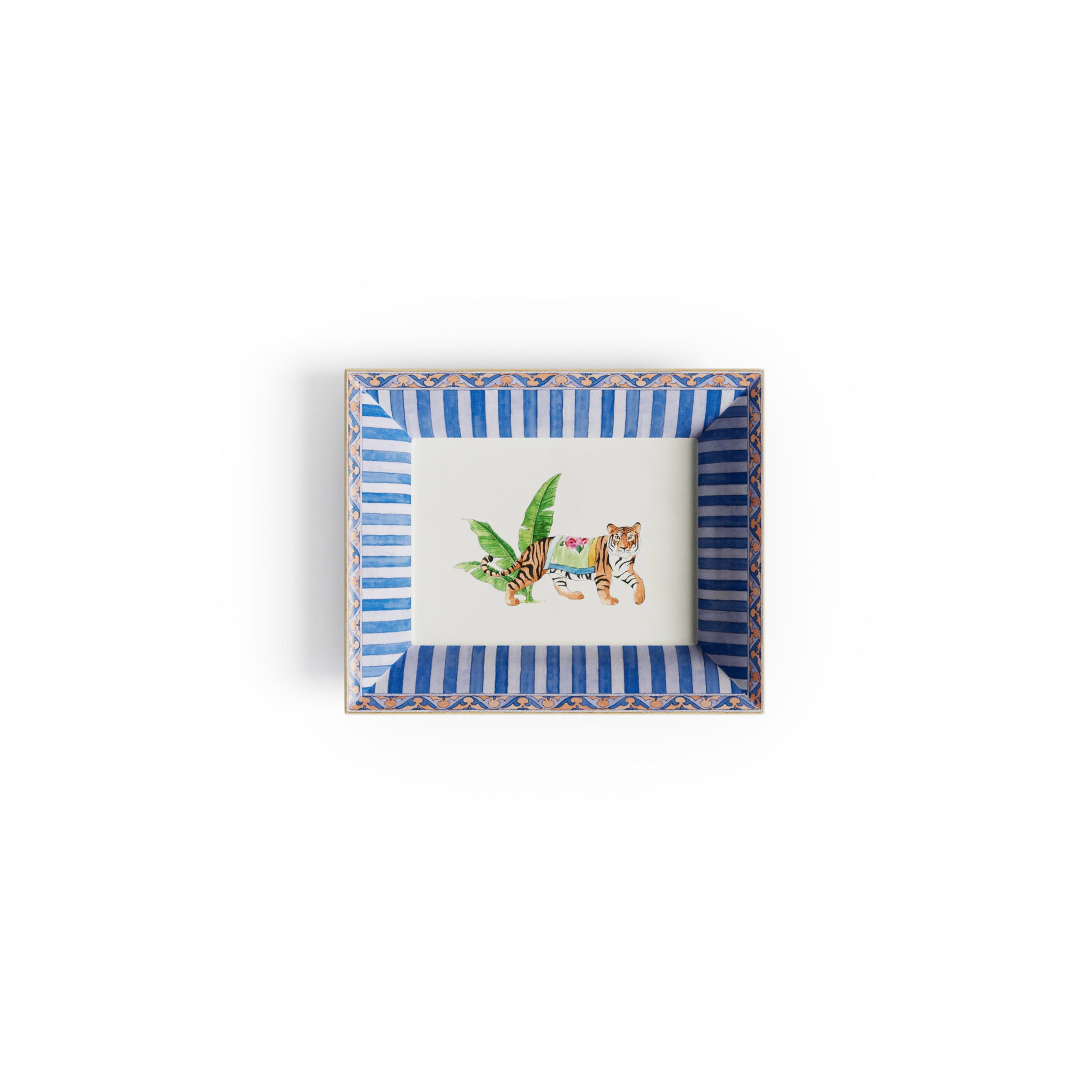 Svuotatasche di porcellana sariska blu Lisa Corti