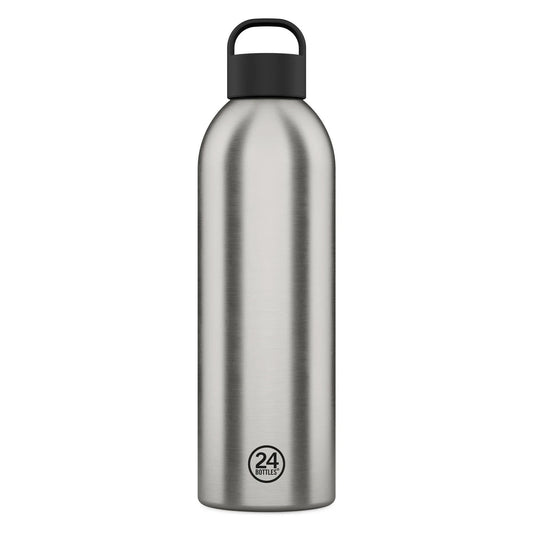 Clima Bottle 1.5lt Brushed Steel 24bottles