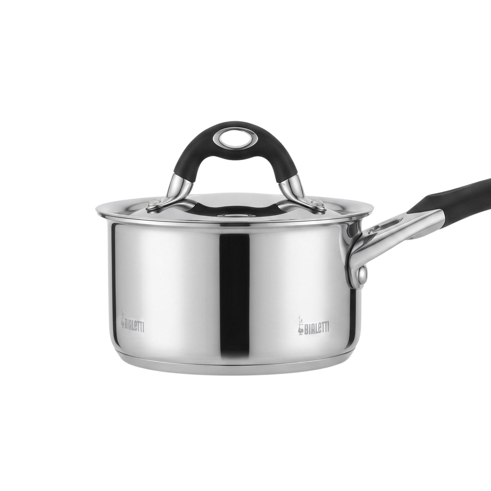 Casseruola Manico Lungo Linea Avorio Con Coperchio Cm 14 Bialetti Exclusive