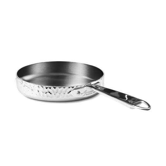 Padella Aluinox Martellato 3Ply 1/Manico 1907 Cm 24 Pentole Agnelli